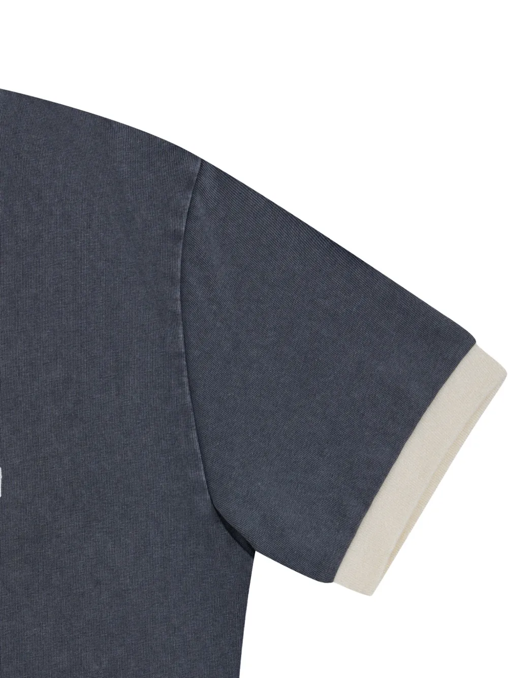 GOSHA RUBCHINSKIY T-shirt met logoprint Grijs