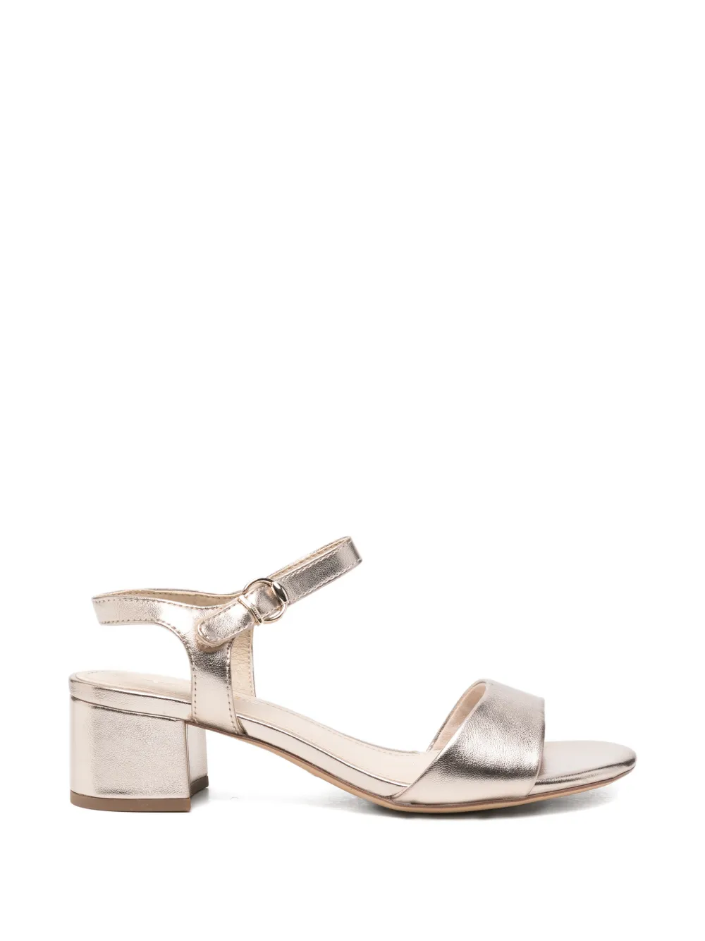 TAMARIS Metallic sandalen met blokhak Roze