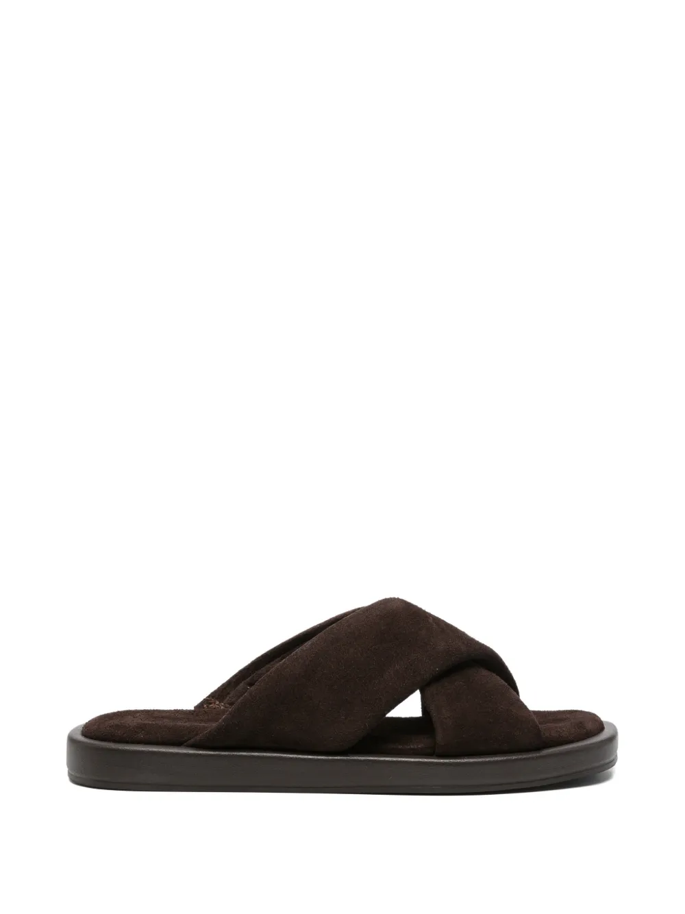 TAMARIS Sandalen met gekruiste bandjes Bruin