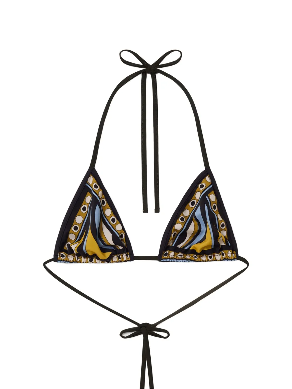 La DoubleJ bikini top - Nero