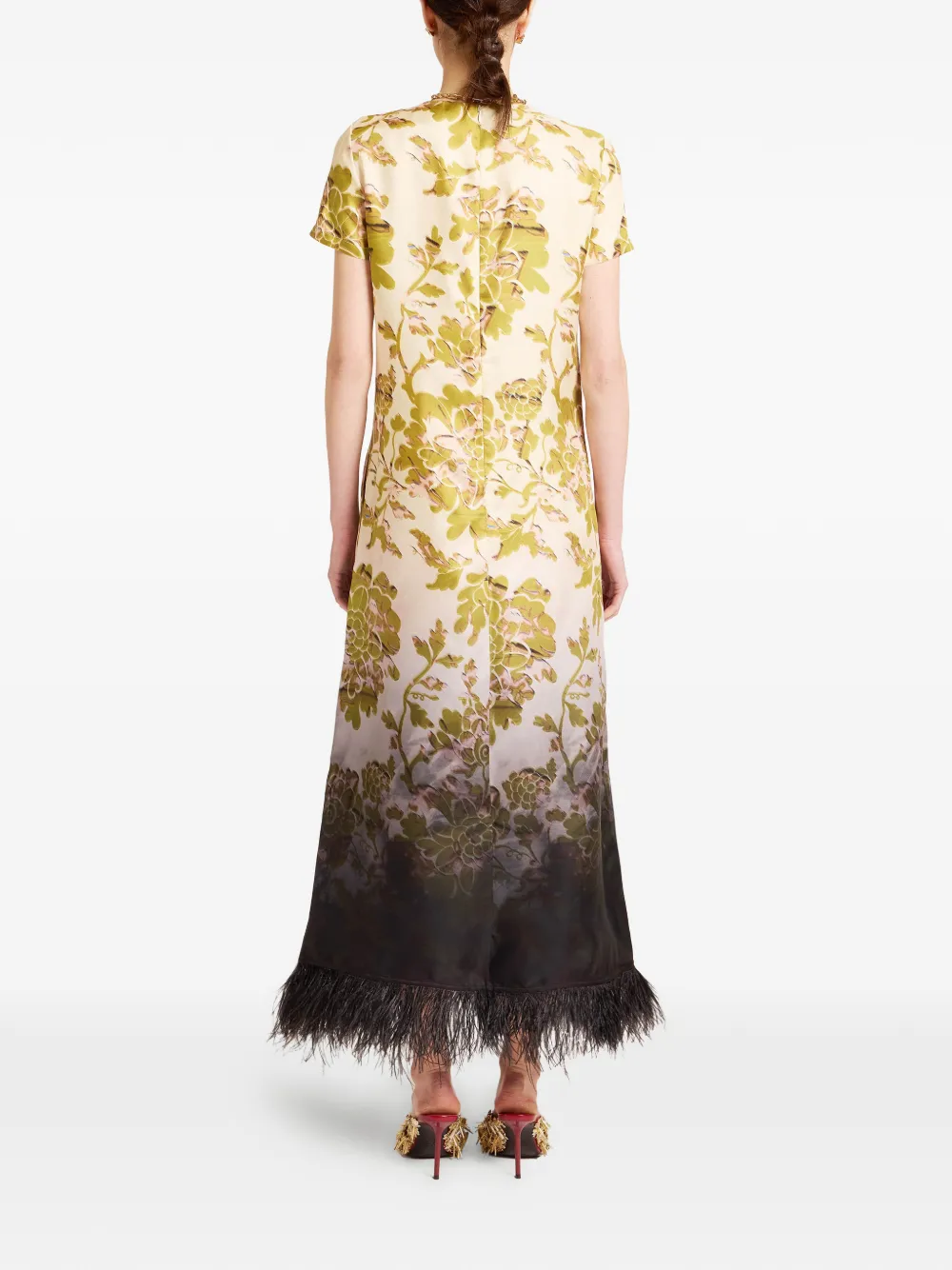 La DoubleJ Swing jurk Beige
