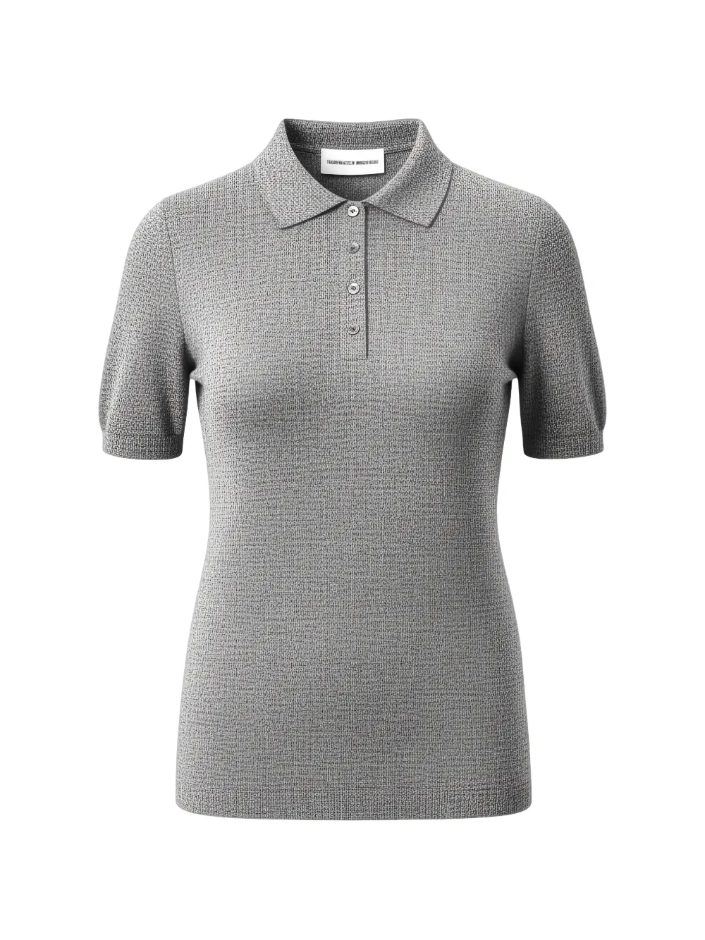 Emerson Renaldi Short-sleeve Polo Shirt In Gray