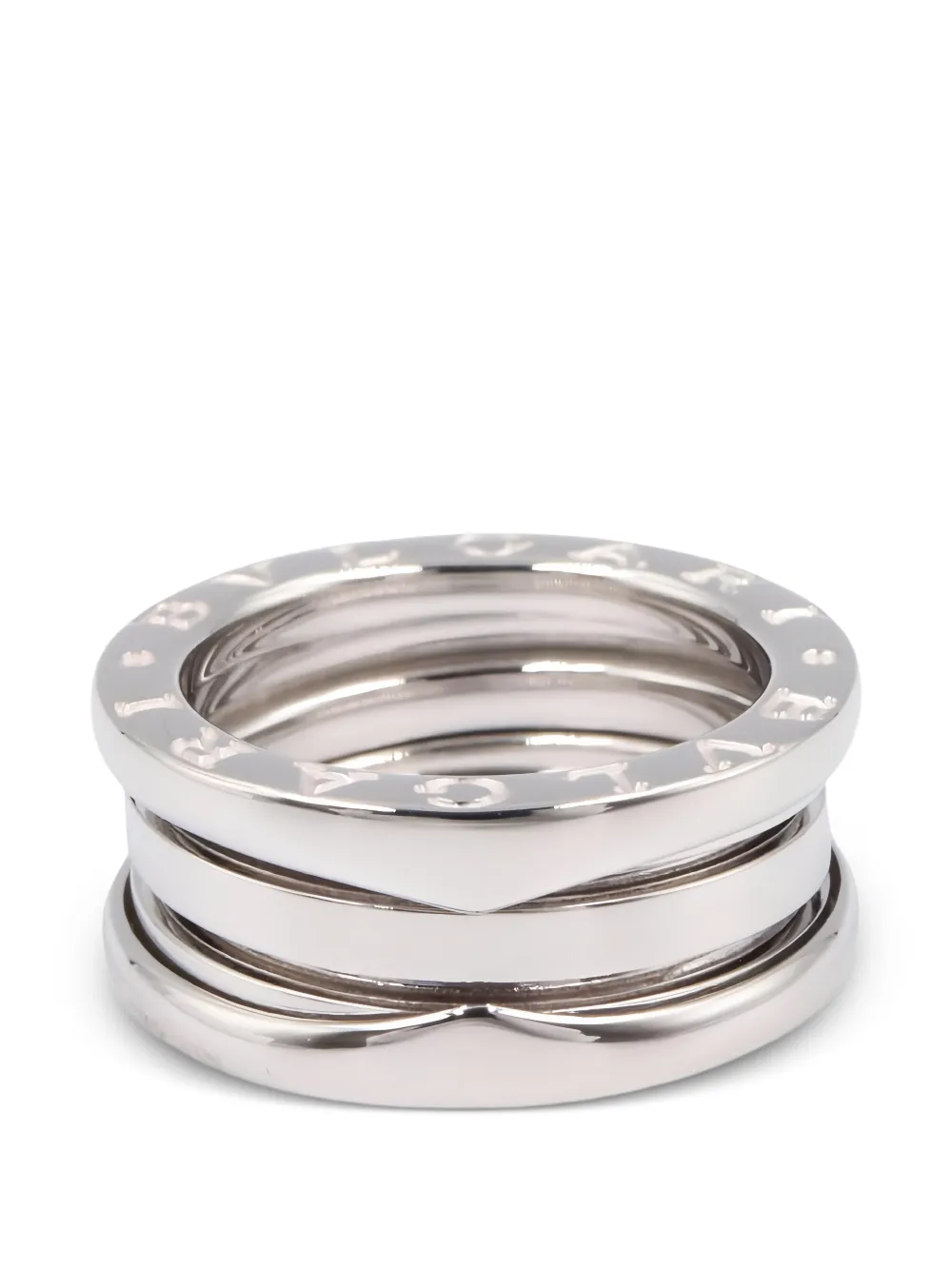 Bvlgari Pre-Owned B-zero1 three-band ring - Argento