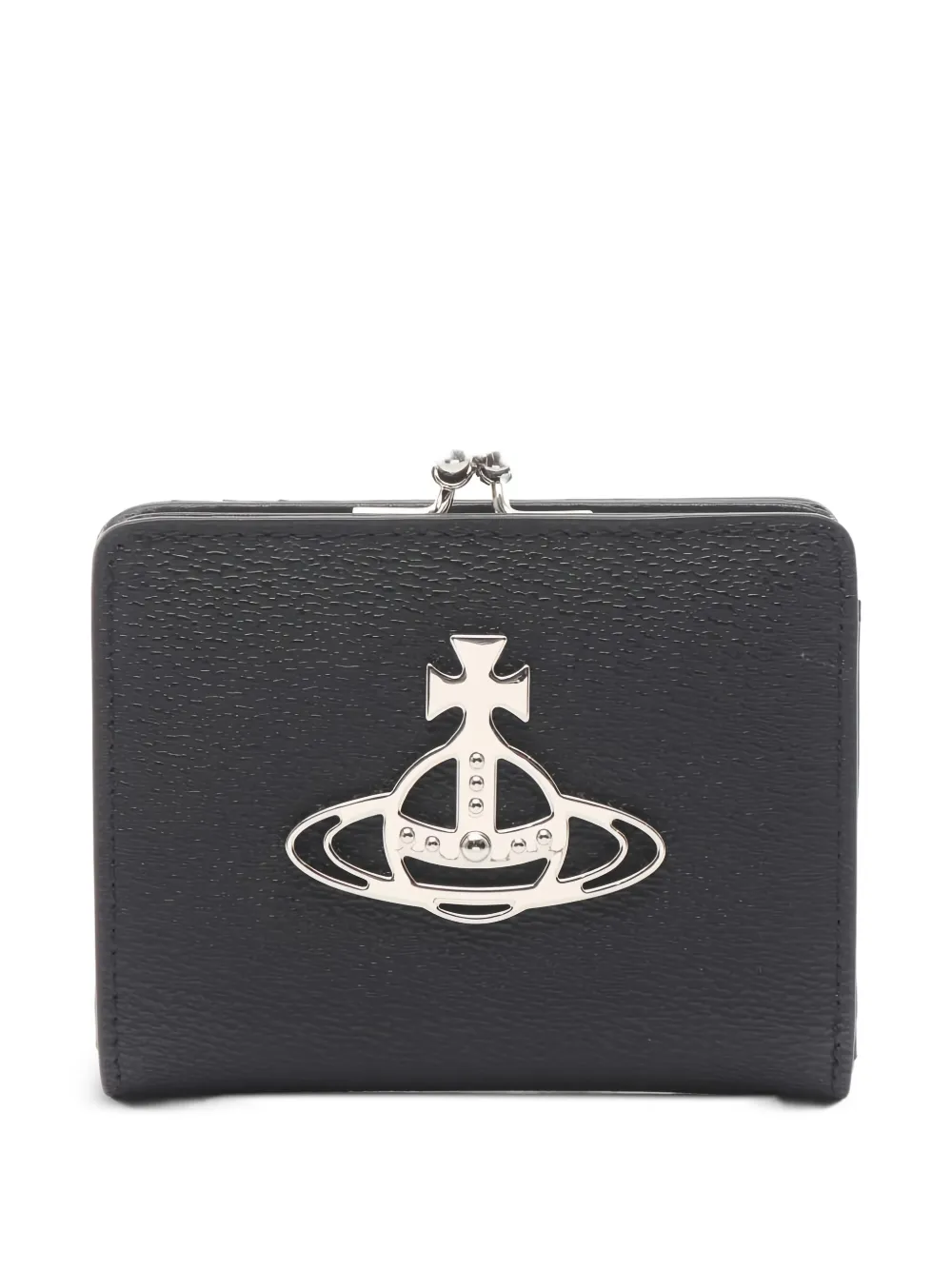 Vivienne Westwood Pre-Owned 2020s Annie Orb-plaque wallet - Nero