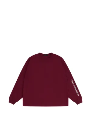 GOSHA RUBCHINSKIY logo-print Oversized T-shirt | Red | FARFETCH