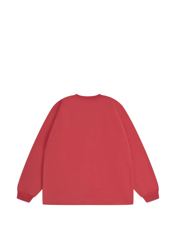 Gosha Rubchinskiy｜ ゲームシャツ レッド　Mサイズ GOSHA RUBCHINSKIY logo-print Oversized T-shirt | Red | FARFETCH