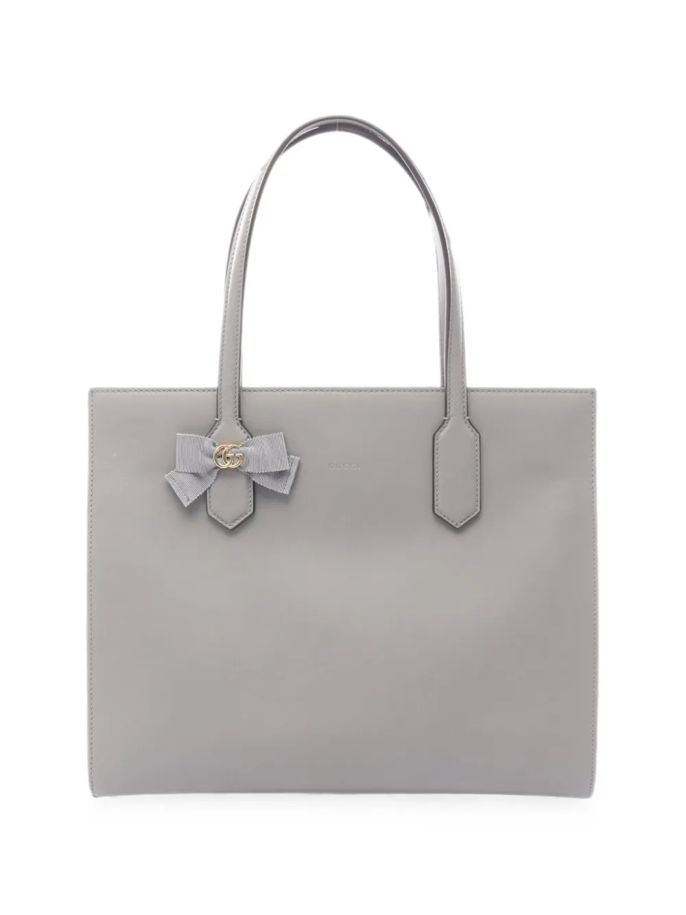 Gucci Pre-Owned 2010s GG ribbon tote bag - Grau