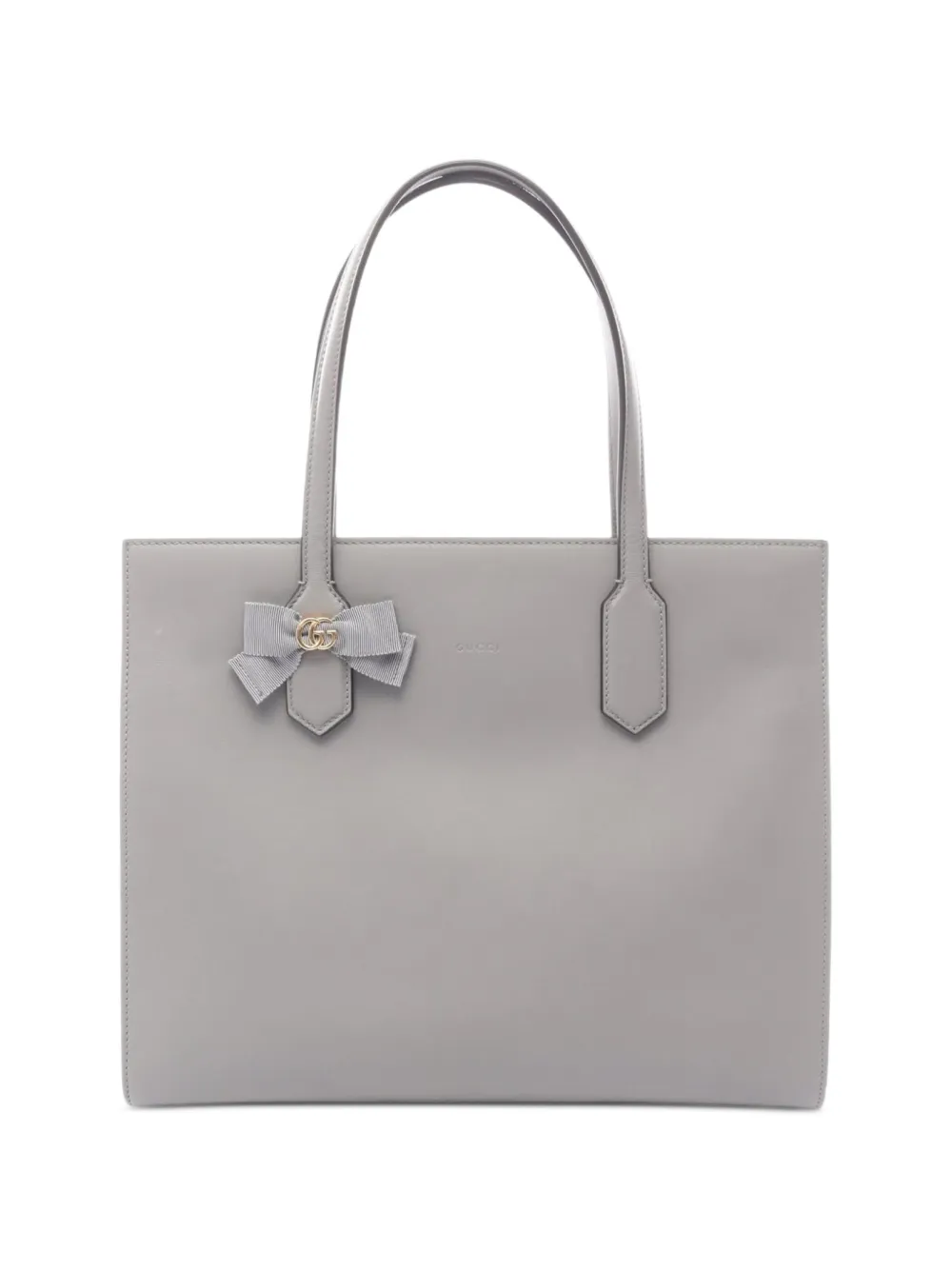 Gucci Pre-Owned 2010s GG ribbon tote bag - Grey