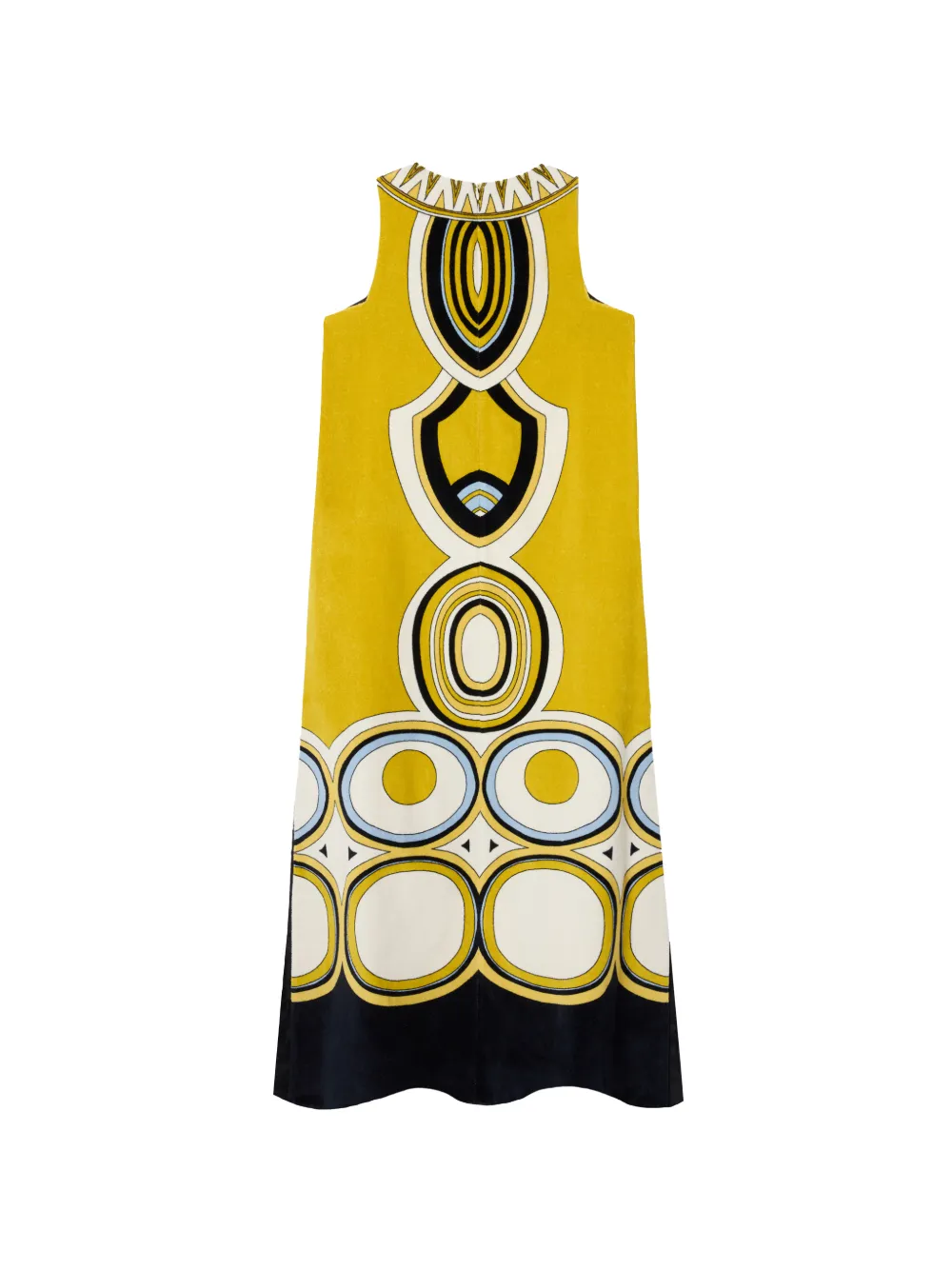 La DoubleJ Totem Placée jurk Geel