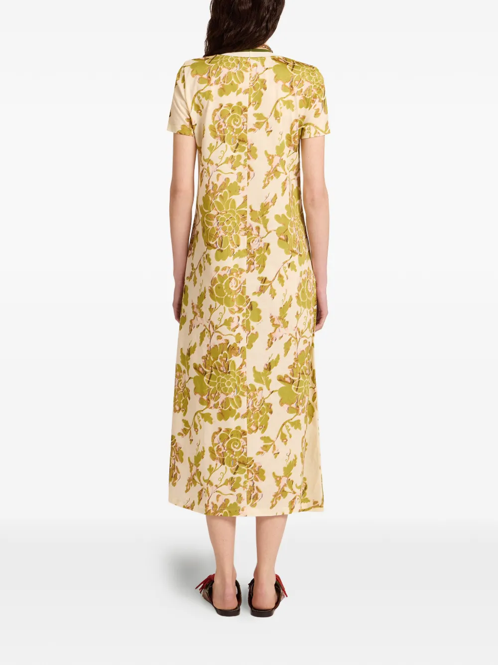 La DoubleJ Sporty swing jurk Beige