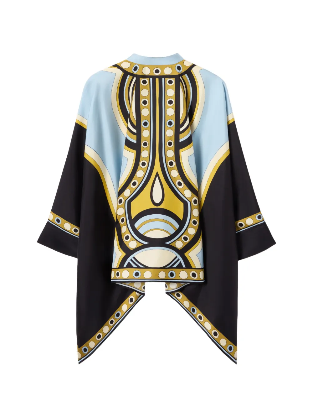 La DoubleJ Sanctuary Placée zijden blouse Zwart
