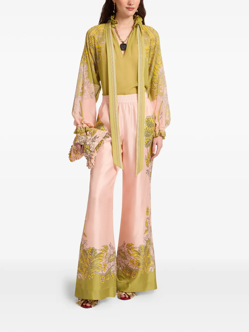 La DoubleJ Cerere blouse Groen
