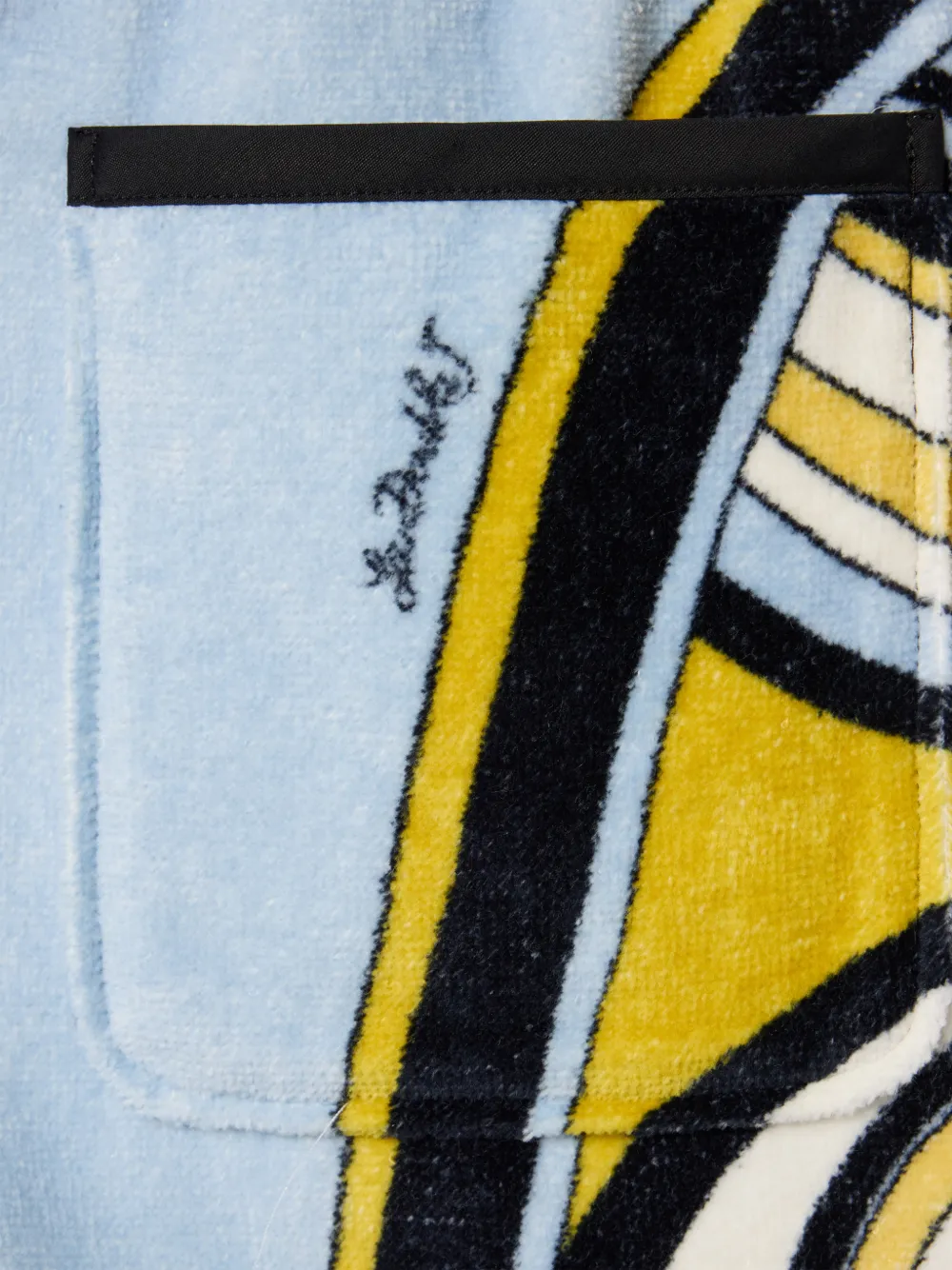 La DoubleJ Placée shorts met trekkoord Blauw