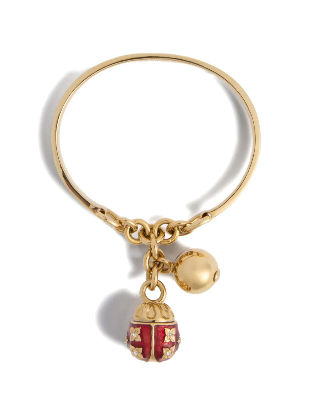 La DoubleJ Lady Scarab bangle - Oro