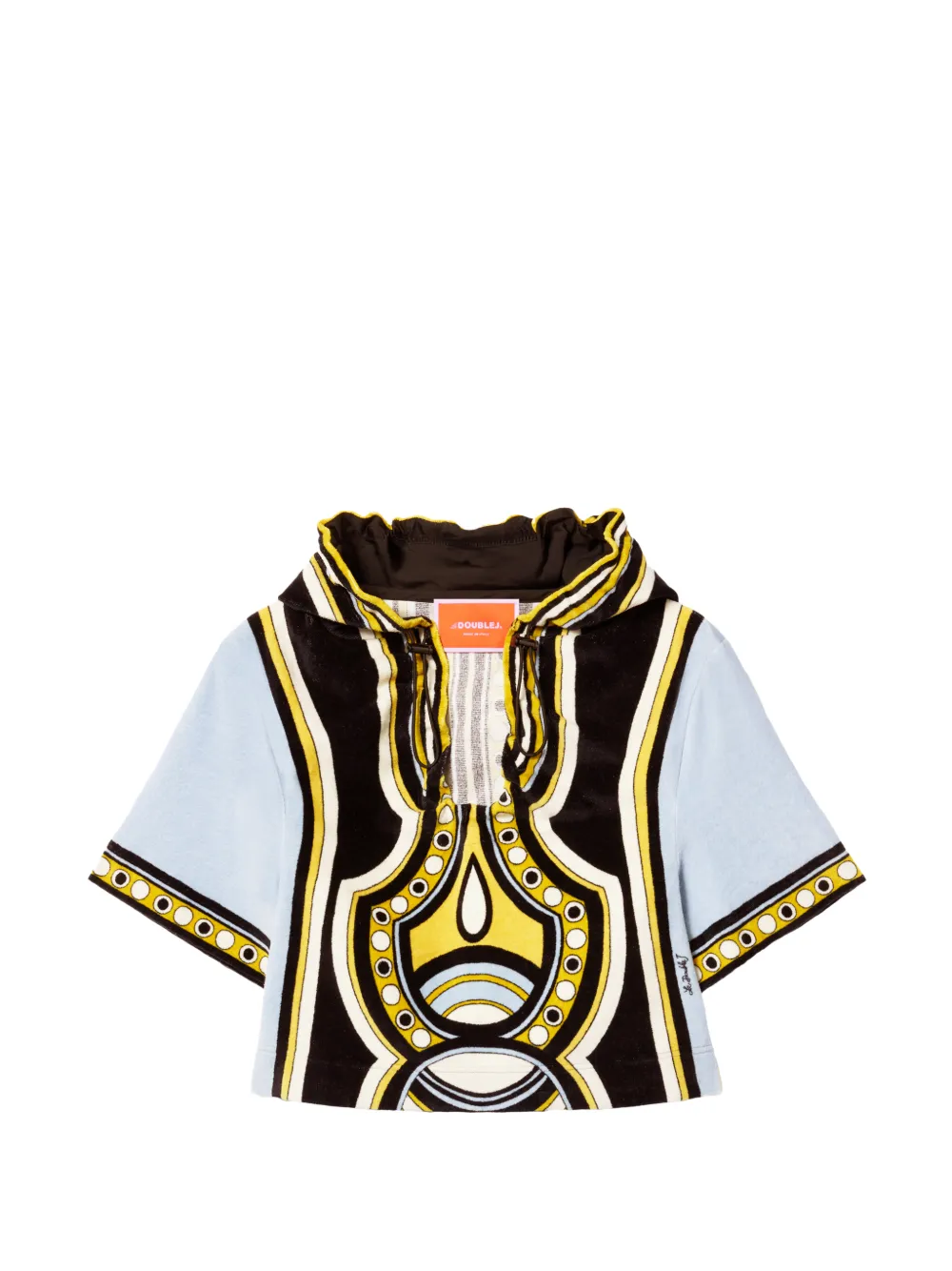 La DoubleJ Portal Tee hoodie placee - Blue
