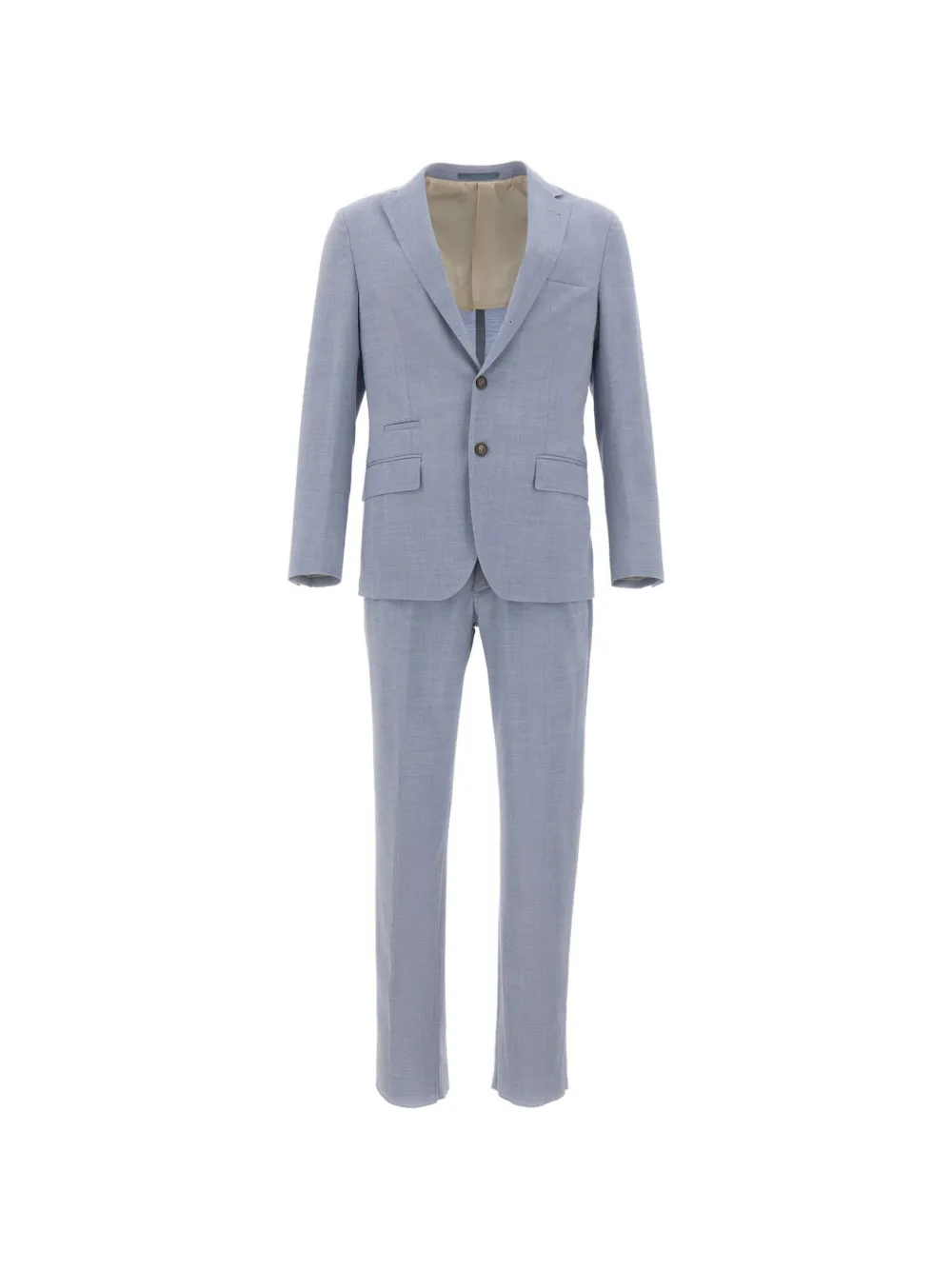 Eleventy single-breasted tailored suit - Blu
