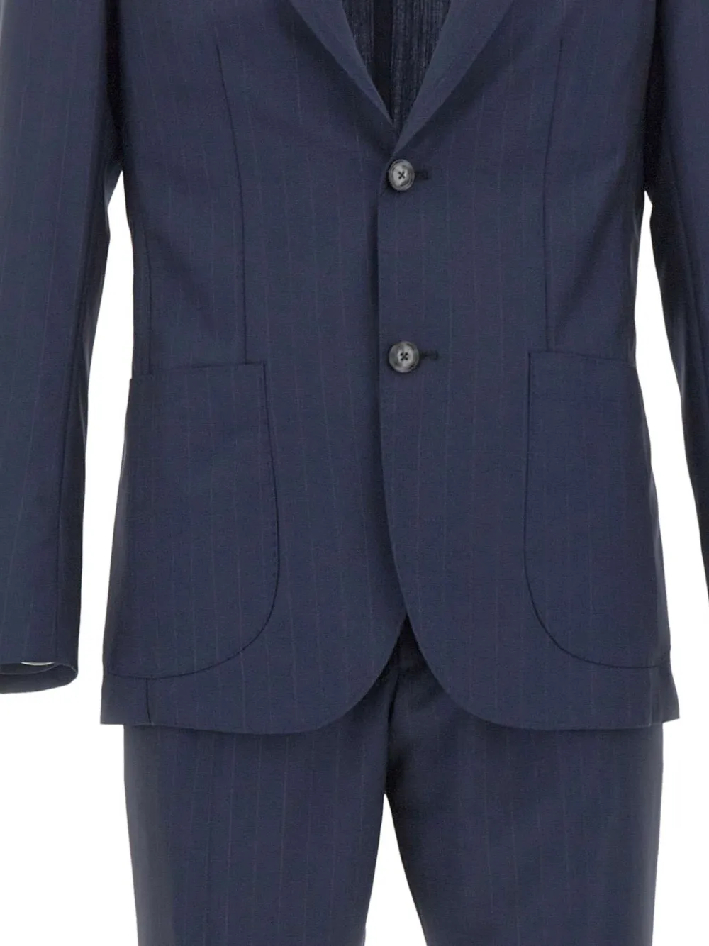 Barba Wollen pak Blauw