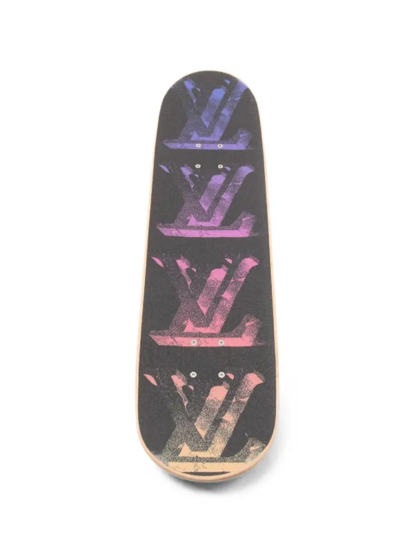 Louis Vuitton Pre-Owned 2021 モノグラム スケートボード | ブラック