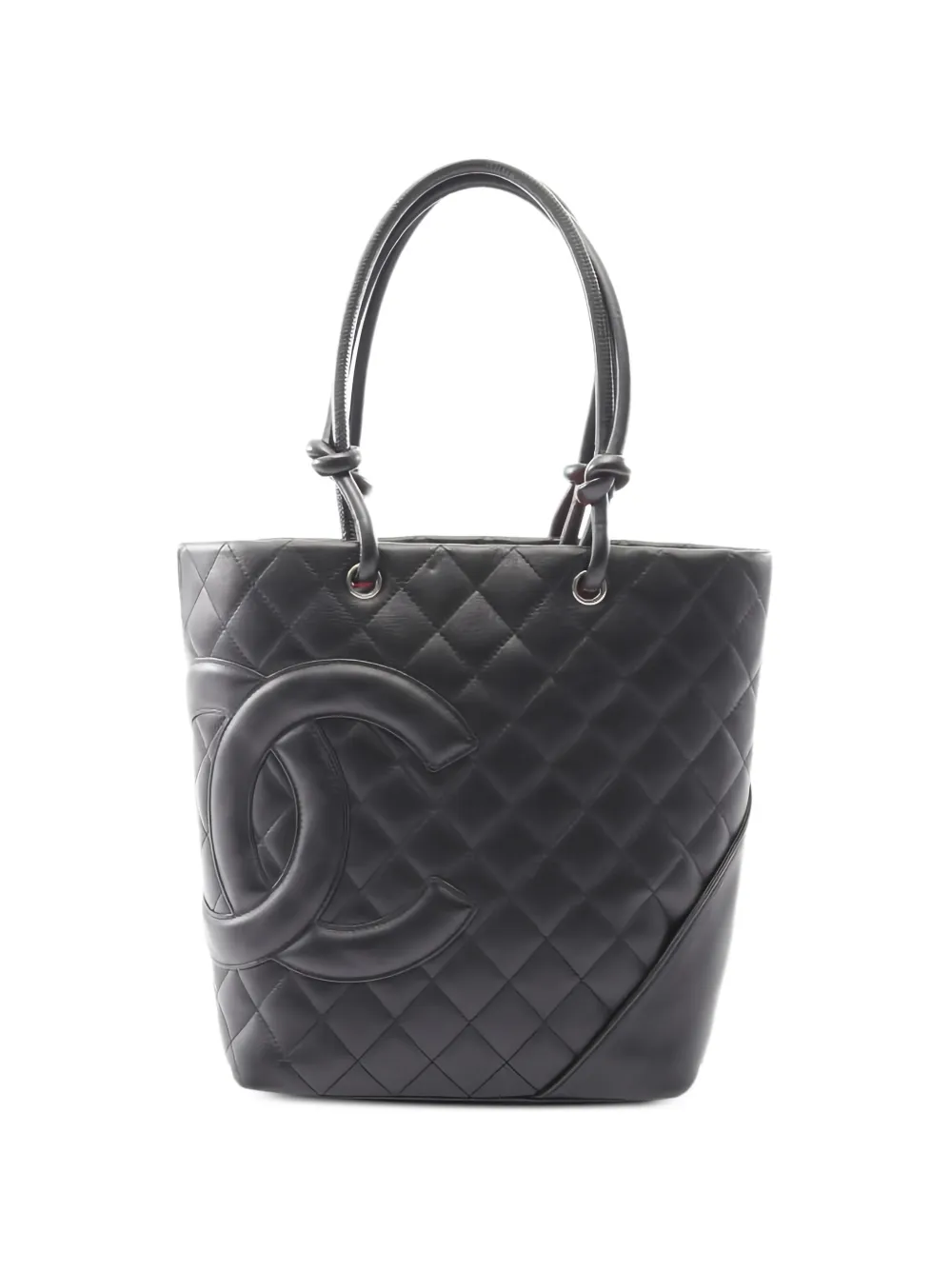 CHANEL Pre-Owned 2004-2005 medium Cambon line tote bag - Nero
