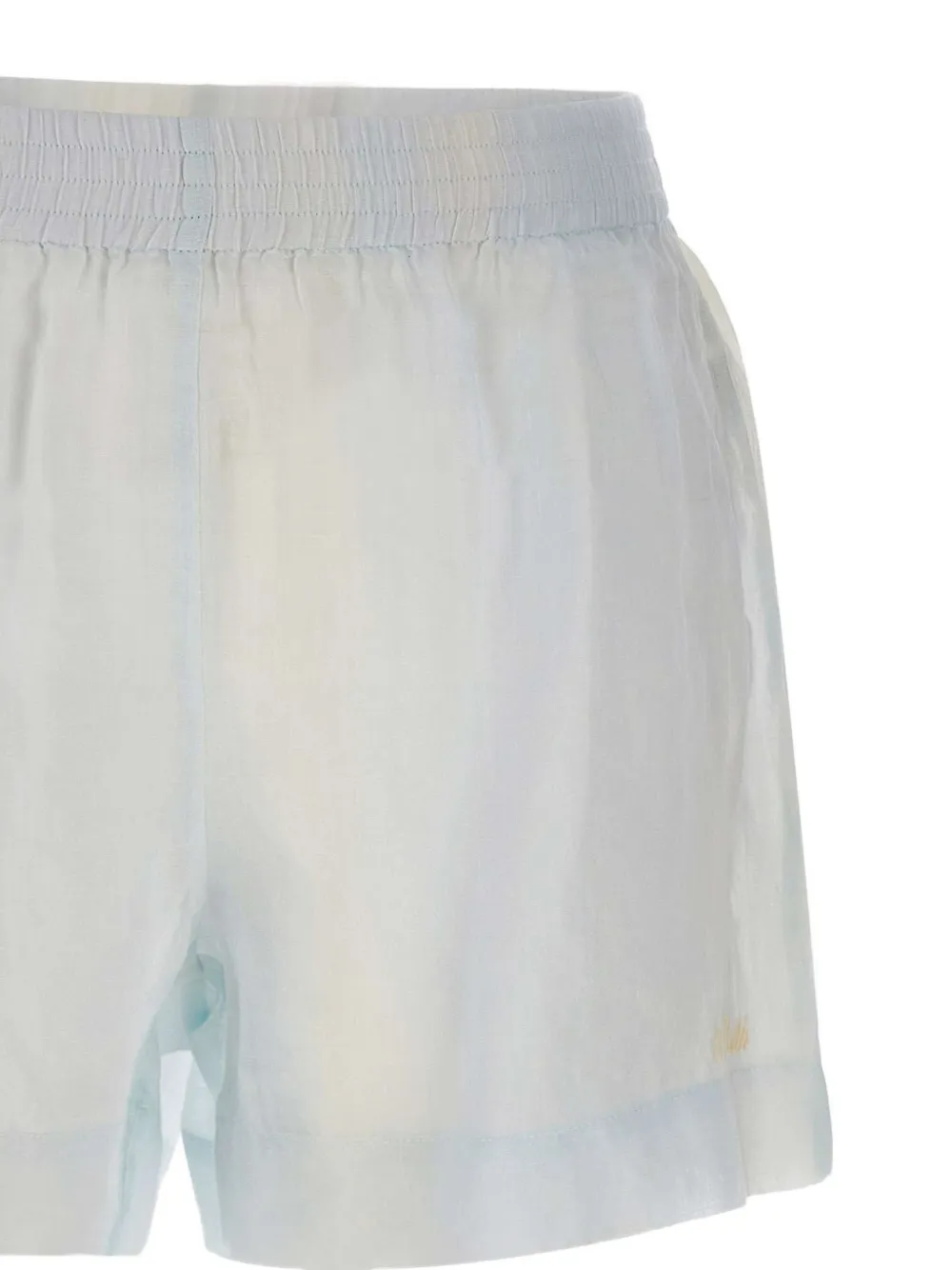 MC2 Saint Barth Ramie shorts met St. Tropez print Wit