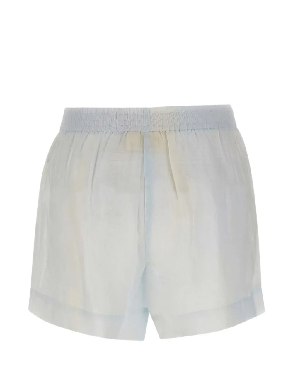 MC2 Saint Barth Ramie shorts met St. Tropez print Wit