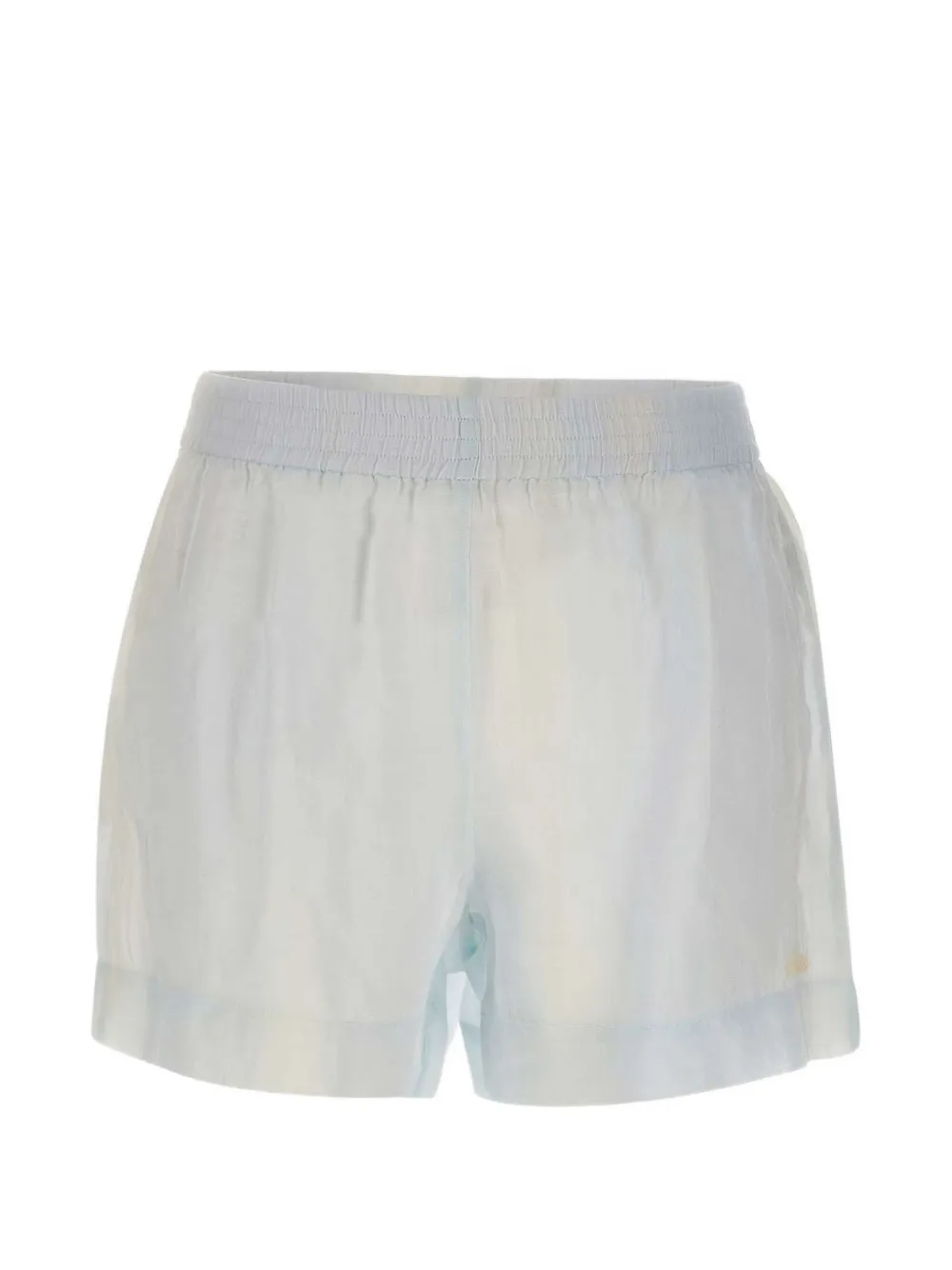 MC2 Saint Barth Ramie shorts met St. Tropez print Wit