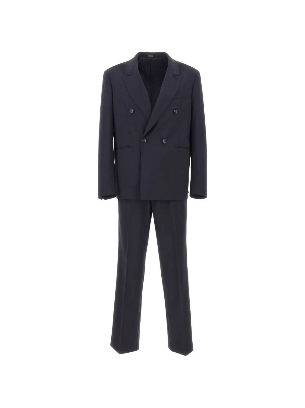 Ungaro double-breasted peak-lapel suit - Blu