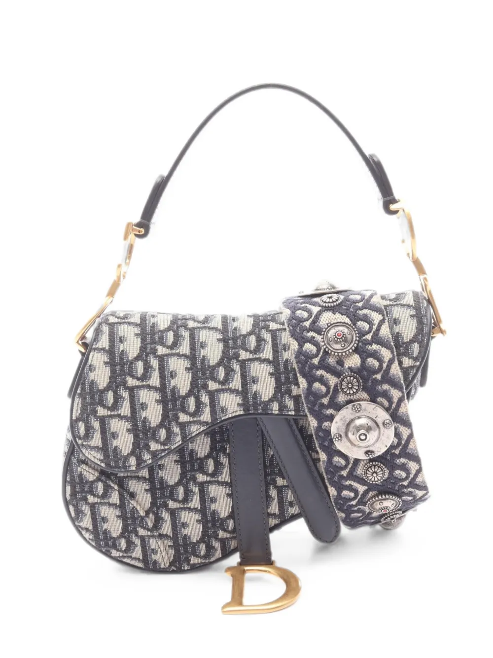 Christian Dior Pre-Owned 2010s Saddle bag - Blau