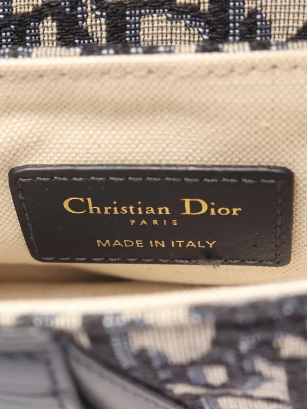 Dior Pre-owned 2010s Saddle Bag in Blue, view 4