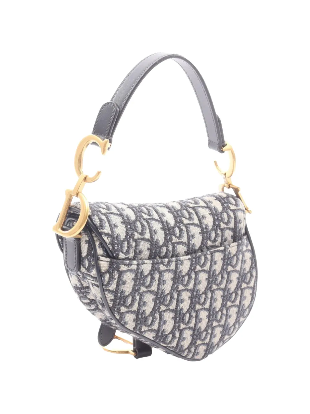 Dior Pre-owned 2010s Saddle Bag in Blue, view 2