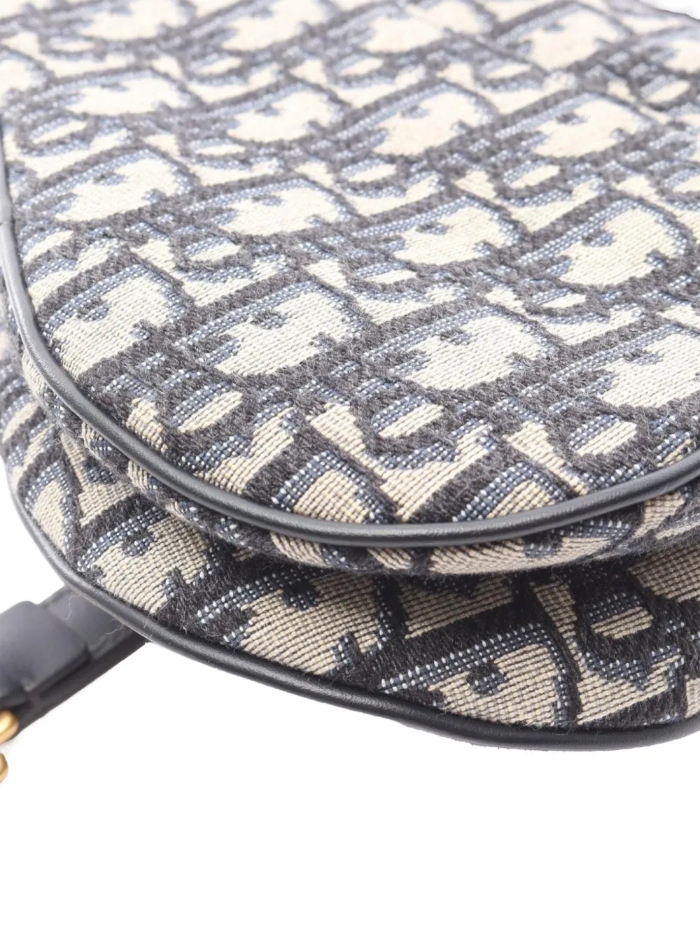 Dior Pre-owned 2010s Saddle Bag in Blue, view 3