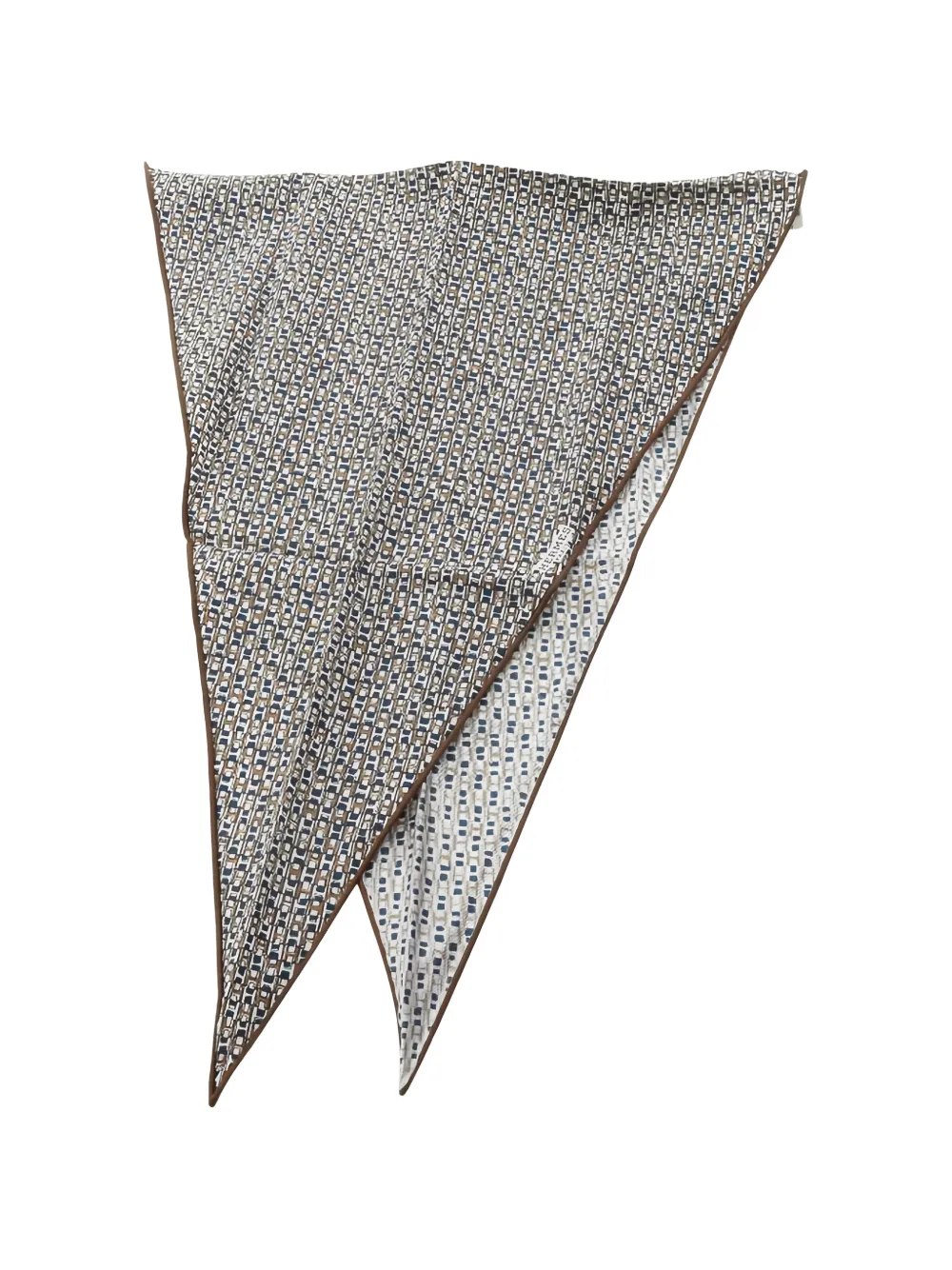 Hermès Pre-Owned 2020s Losange scarf - Braun