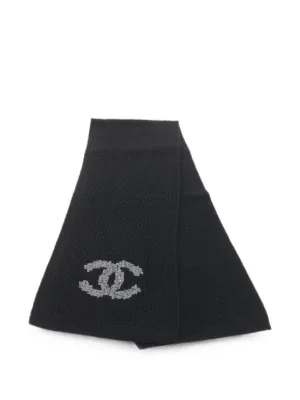 CHANEL Pre-Owned 1998 ココマーク ベレー帽 | ブラック | FARFETCH JP