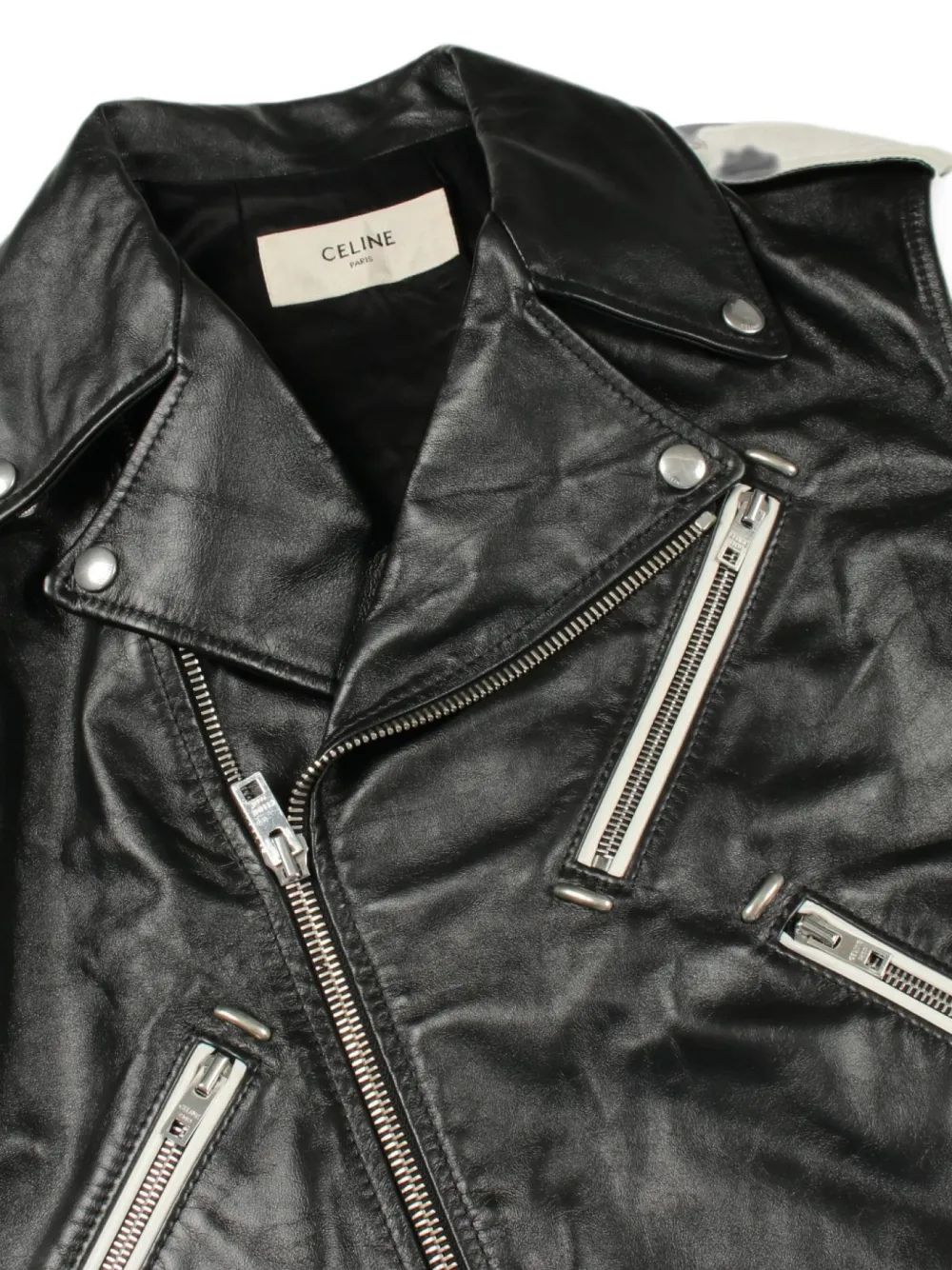 Celine Pre-Owned 2010s zip-pocket Jacket | Black | FARFETCH