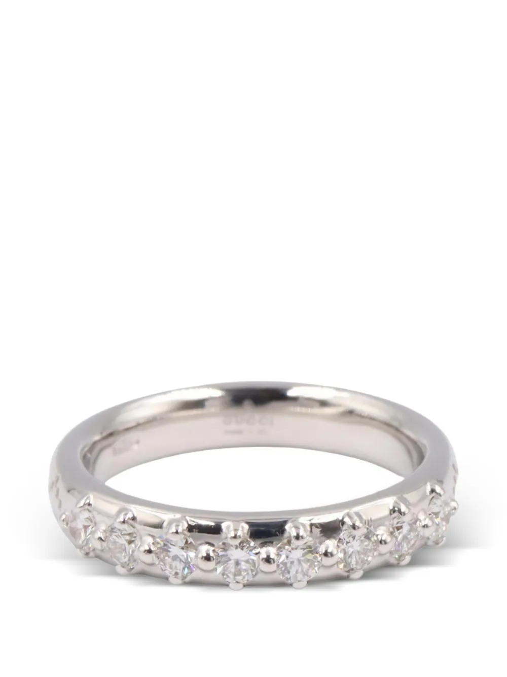 Gucci Pre-Owned 2010 Diamantissima Ring mit Diamanten - Silber