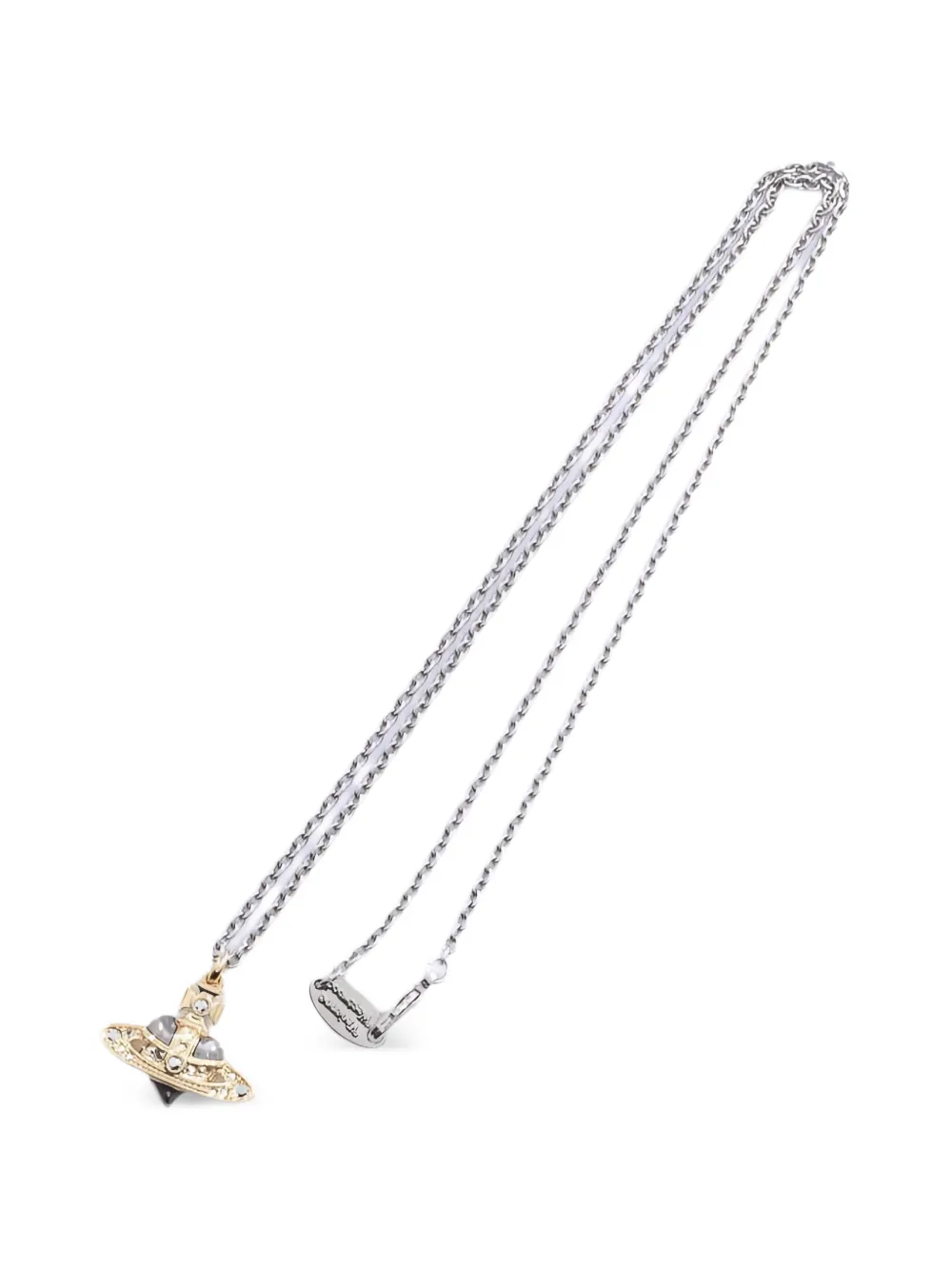 Vivienne Westwood Pre-Owned 2020s Orb-pendant necklace - Gold