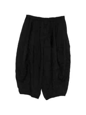 Comme Des Garçons プリーツ パンツ | ブラック | FARFETCH JP