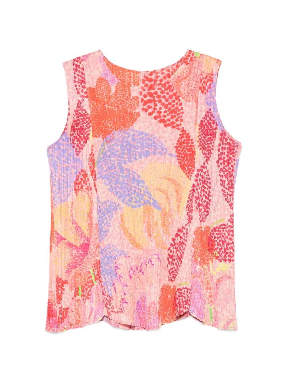 Issey Miyake floral-pattern top - Rosa