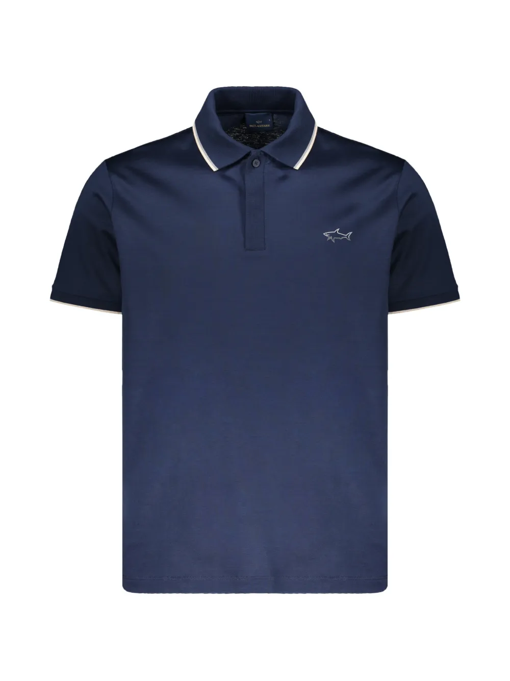 Paul & Shark ribbed-collar polo shirt - Blu
