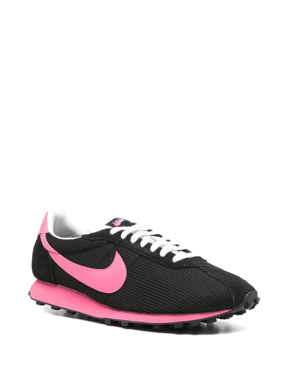 Nike x Comme des Garçons logo-patch sneakers Zwart