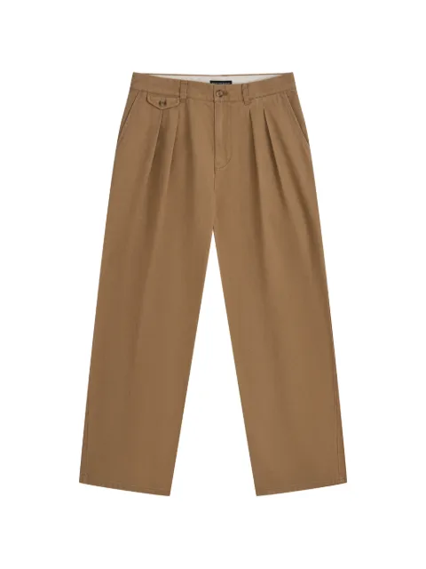 Gosha Rubchinskiy pleated flap-pocket trousers