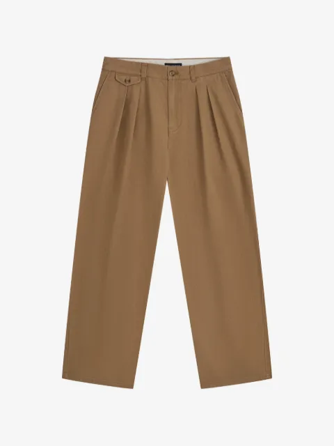 GOSHA RUBCHINSKIY pleated flap-pocket trousers