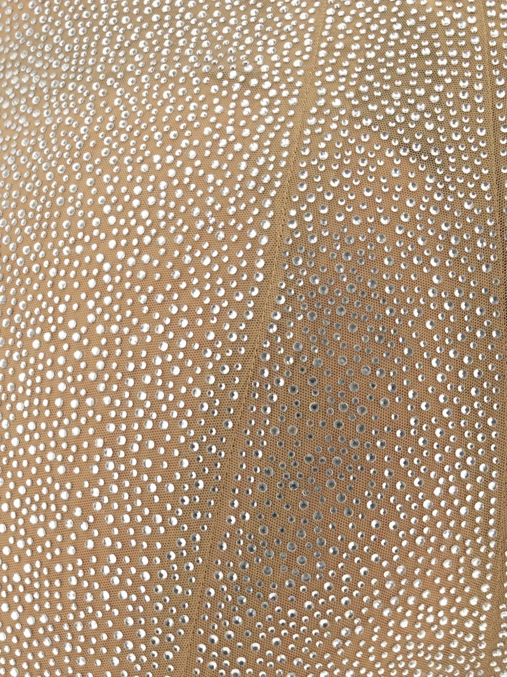Giuseppe Di Morabito Legging verfraaid met kristallen Beige
