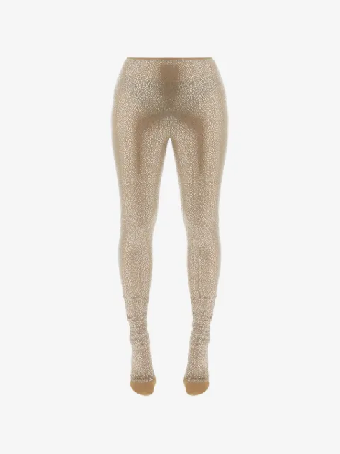 Giuseppe Di Morabito leggins con detalles de cristal
