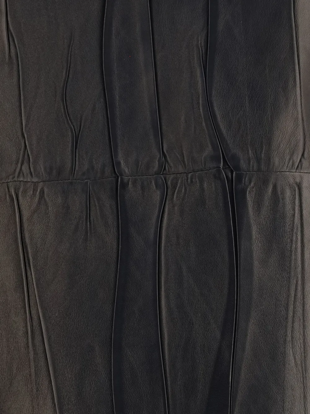 Ermanno Scervino Leren rok Zwart