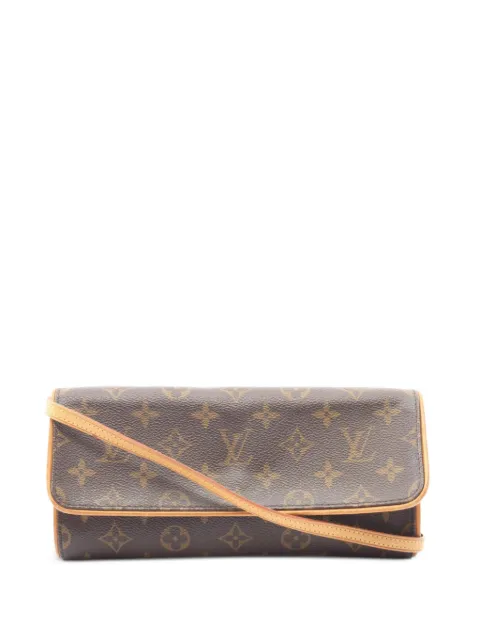 Louis Vuitton Pre-Owned sac porté épaule GM Pochette Twin Monogram en toile (années 2000)