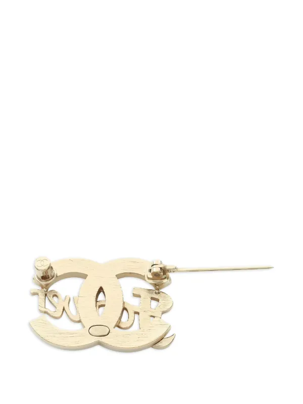 【国内正規品】CHANELシャネル ブローチ Forever CHANEL Pre-Owned ココマーク Forever ブローチ | ゴールドトーン