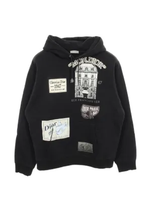 Christian Dior Pre-Owned logo-print Hoodie | White | FARFETCH