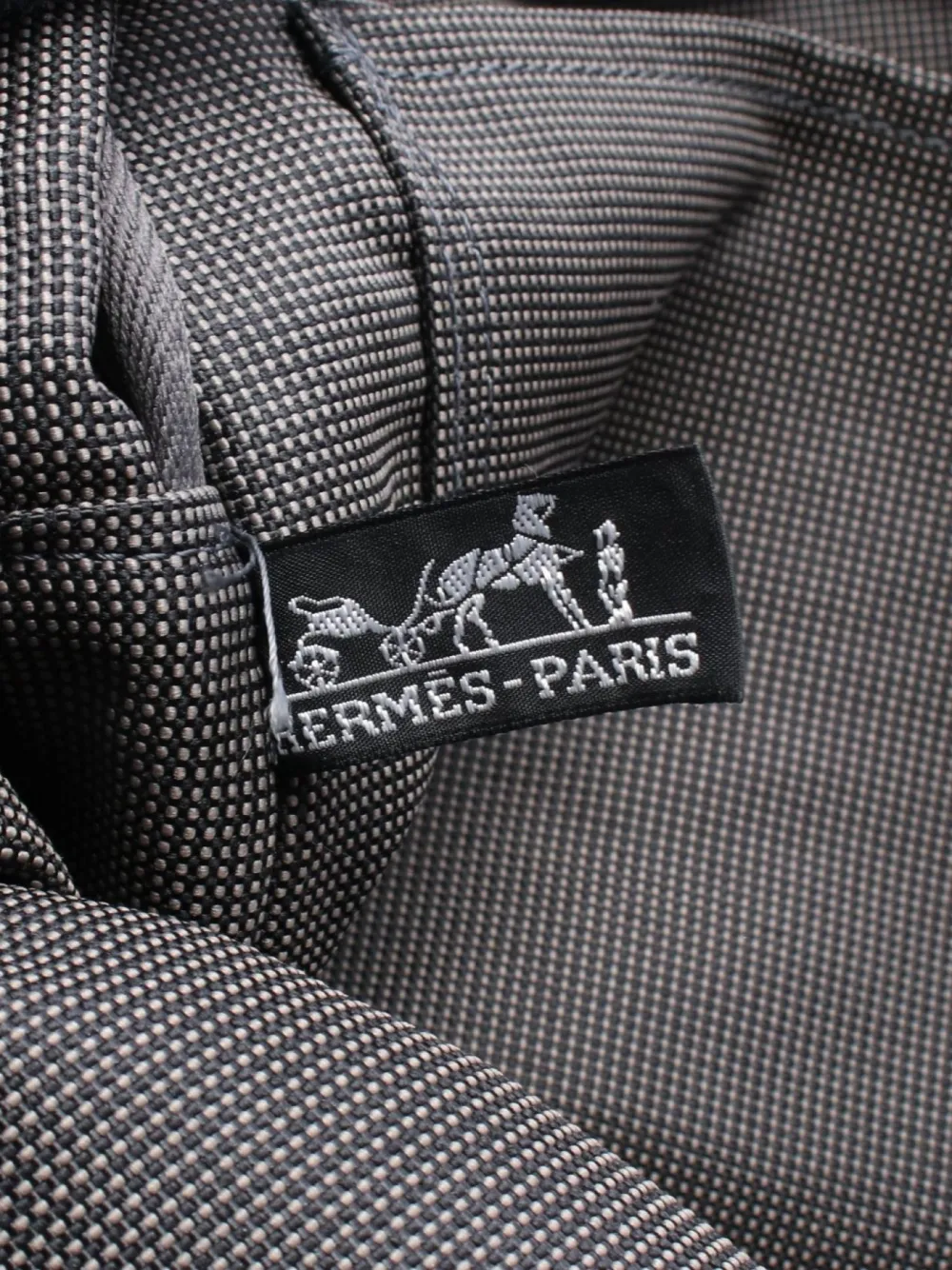 Hermès Pre-Owned 2000s Herline canvas shopper Grijs