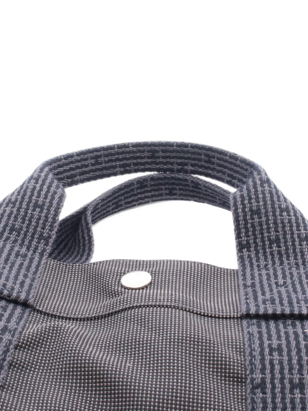 Hermès Pre-Owned 2000s Herline canvas shopper Grijs